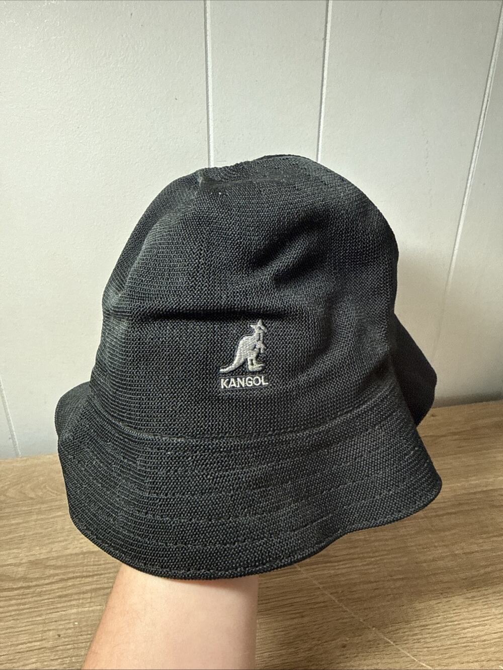 Kangol Tropic Bin Bucket Hat Black 1804BC03 L/XL Q2